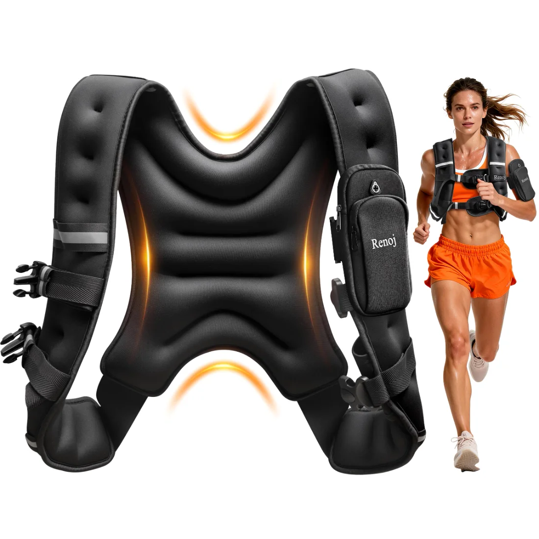 Renoj Weighted Vest, 12 lb